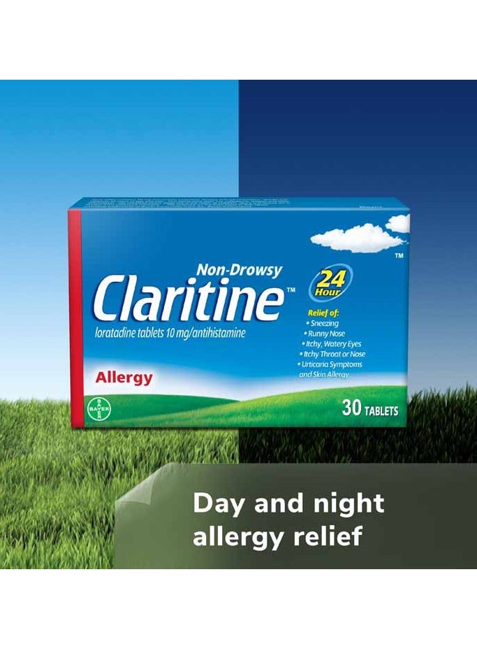 Claritine 10 mg for allergy Tablets 30's