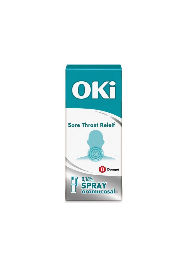 Sore Throat Relief Spray 0.16% 15ml