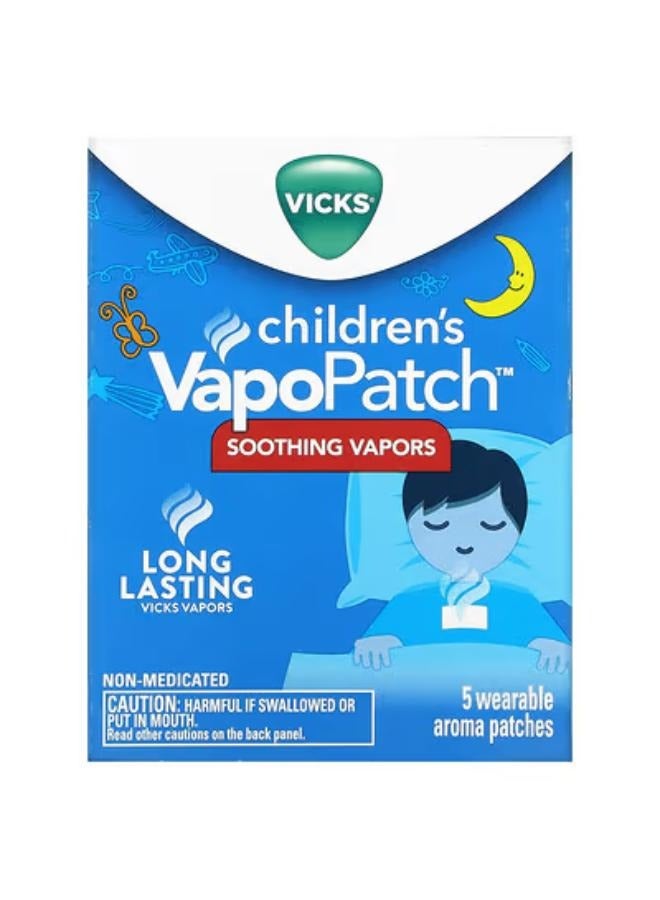 Children's VapoPatch, 5 Wearable Aroma Patches