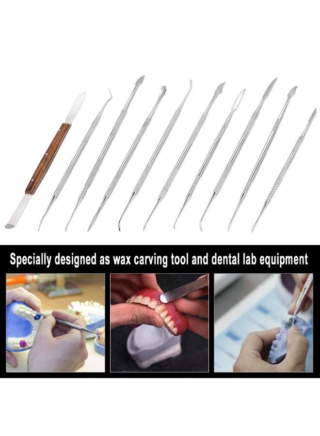 10-Piece Dental Tool Set With PU Holder Case