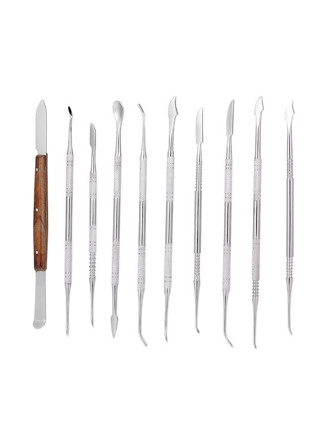 10-Piece Dental Tool Set With PU Holder Case