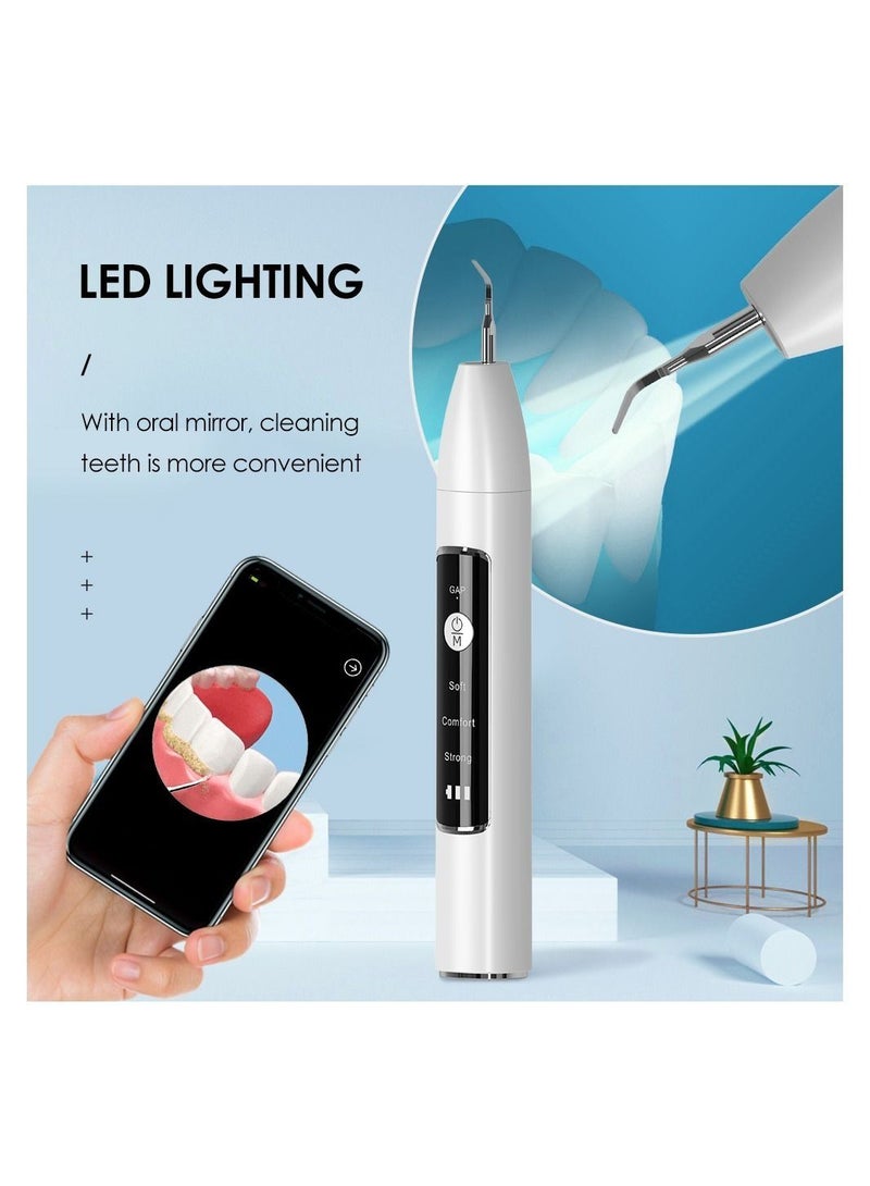 Electric Portable Visual Ultrasonic Tooth Cleaner