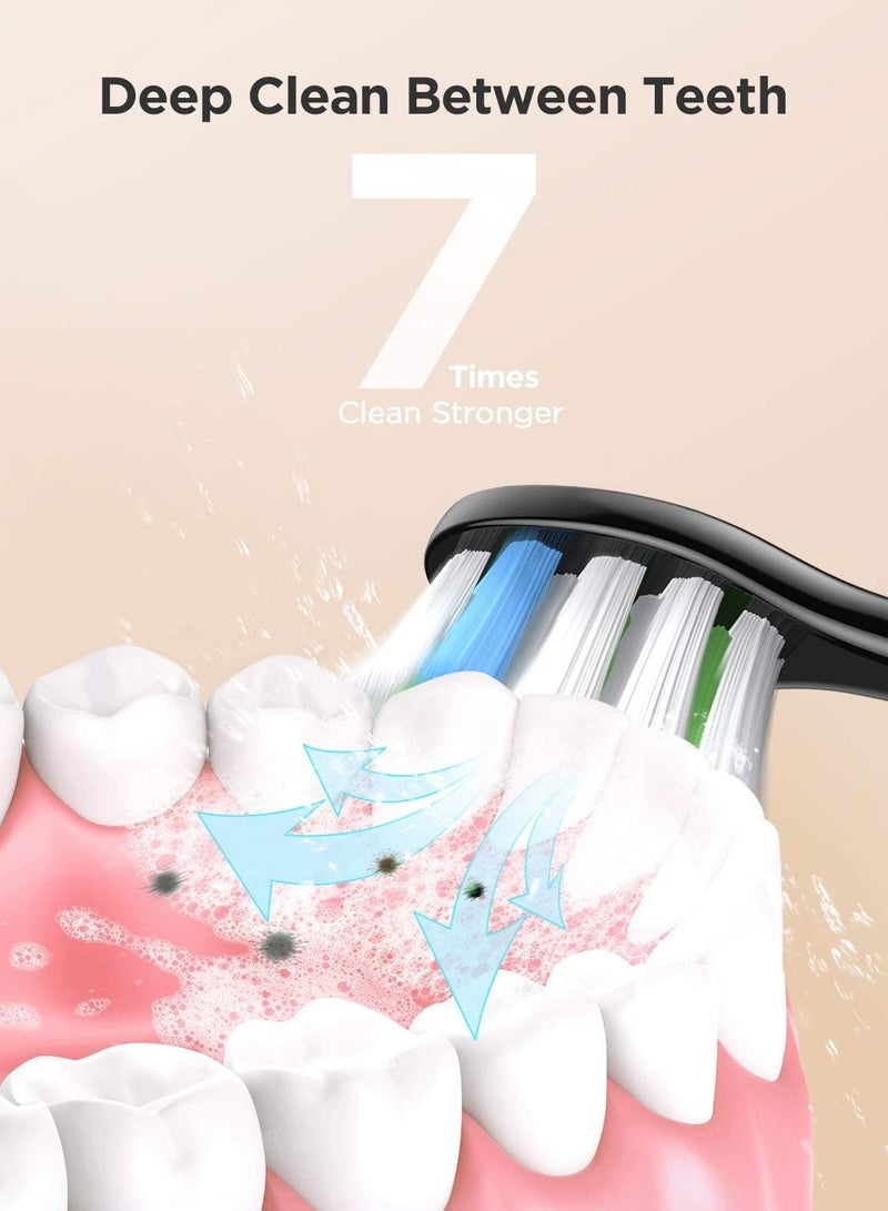 Intelligent Ultrasonic Toothbrush And Oral Irrigator Water Flosser Oral Care Combo Pack USB Rechargeable 3 Modes 300ML 10 Piece