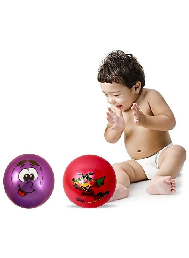 Beach Ball For Water;Swimming Pool;Garden;Outdoor Sports Kids Playing Inflatable Lightweight Ball Set Of 2 (Multicolor)