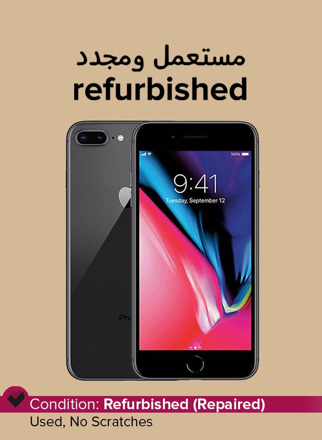 Refurbished - iPhone 8 Plus With FaceTime Space Gray 64GB 4G LTE