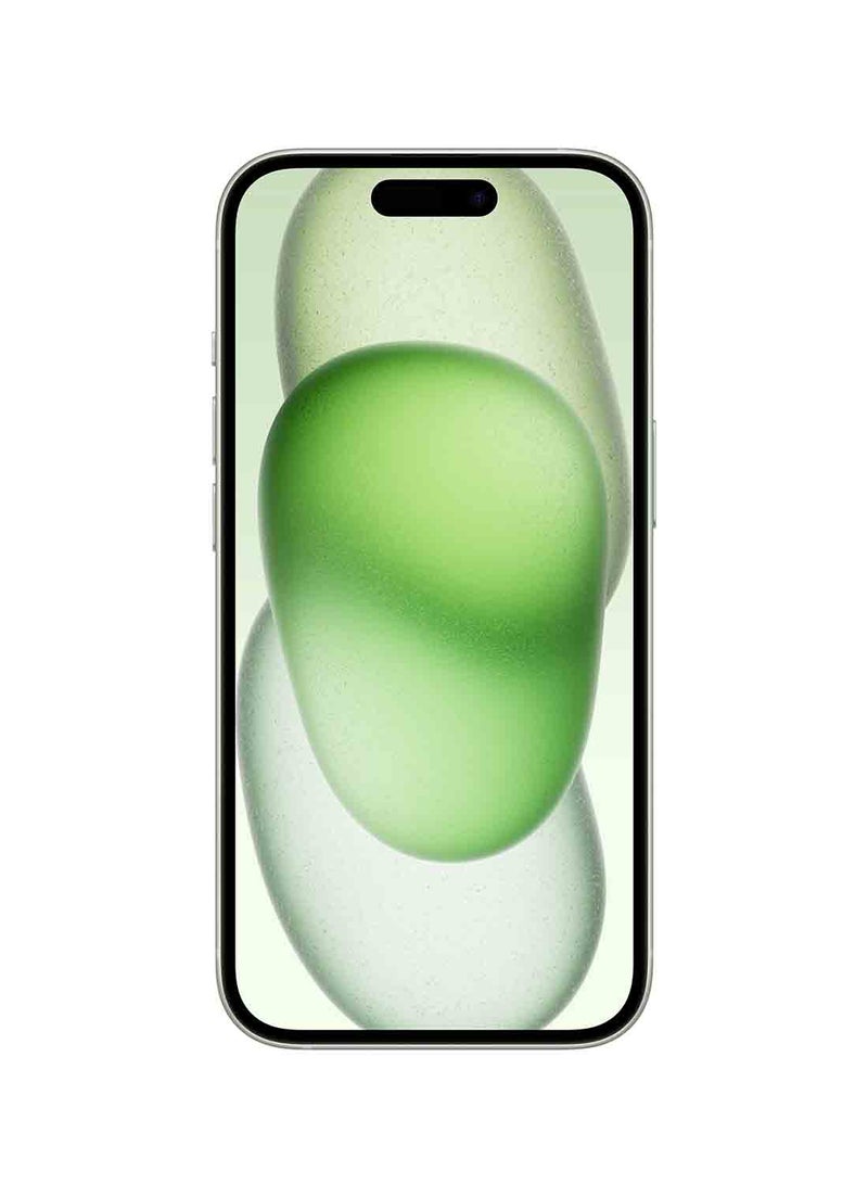 iPhone 15 128GB Green 5G With FaceTime - Middle East Version