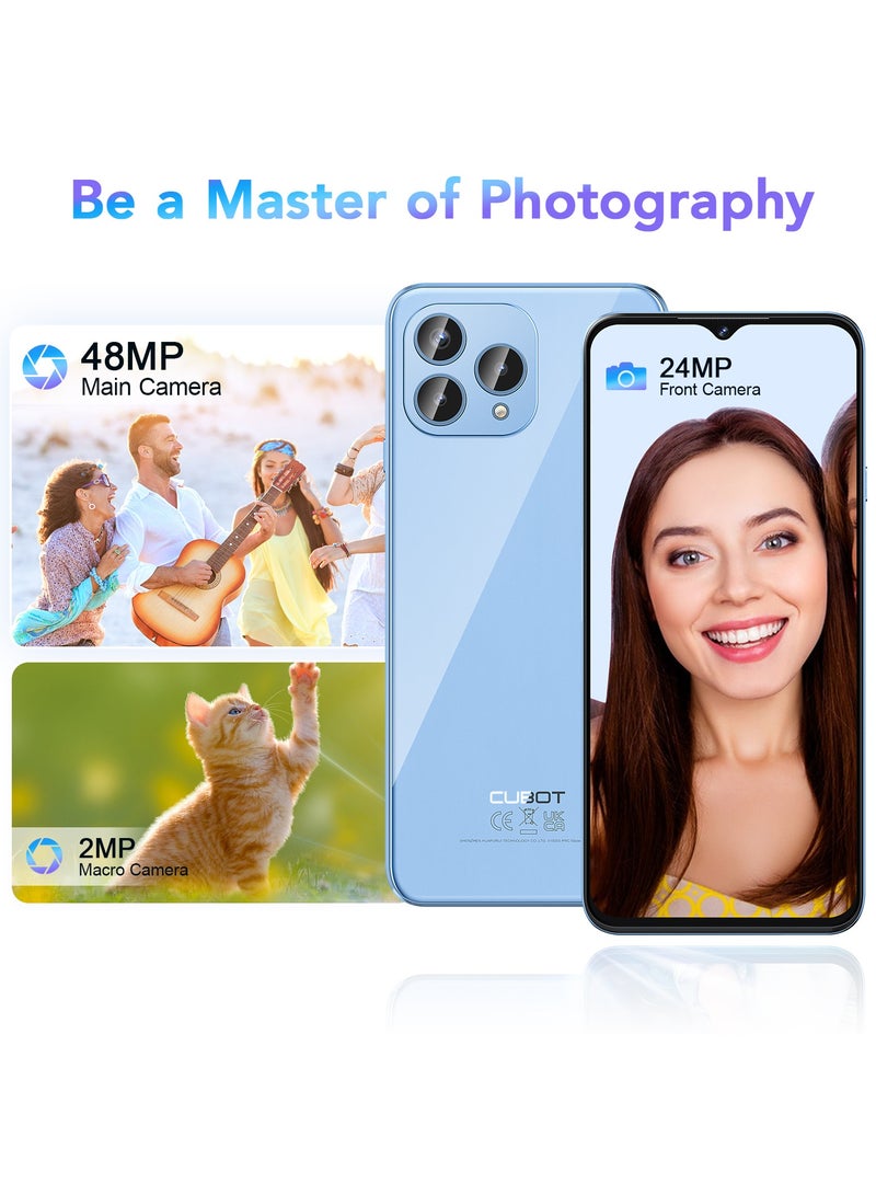 P80 Android 13 Smartphone 16GB RAM 256GB ROM 6.58