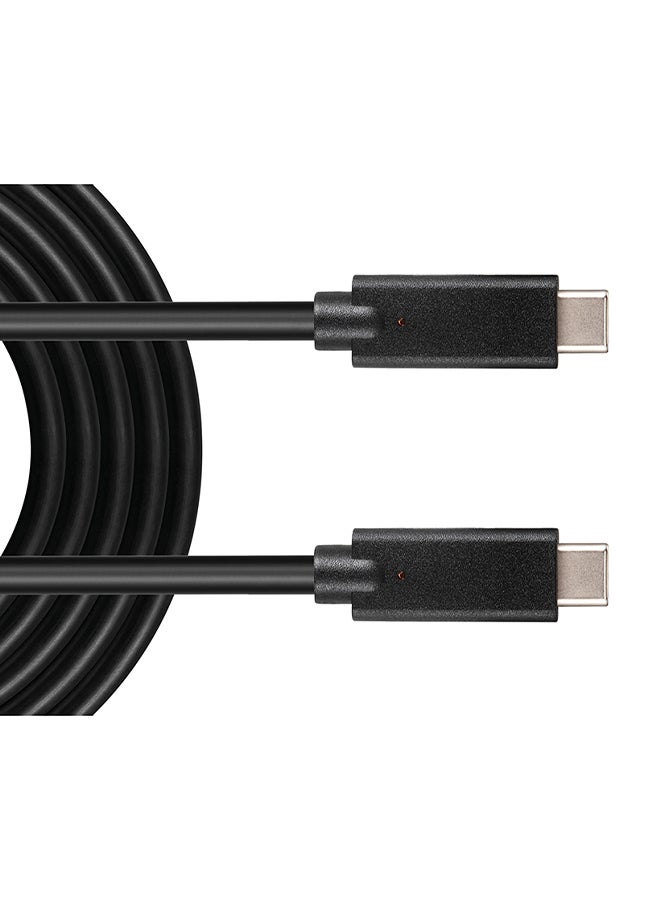 USB-C To USB-C Black
