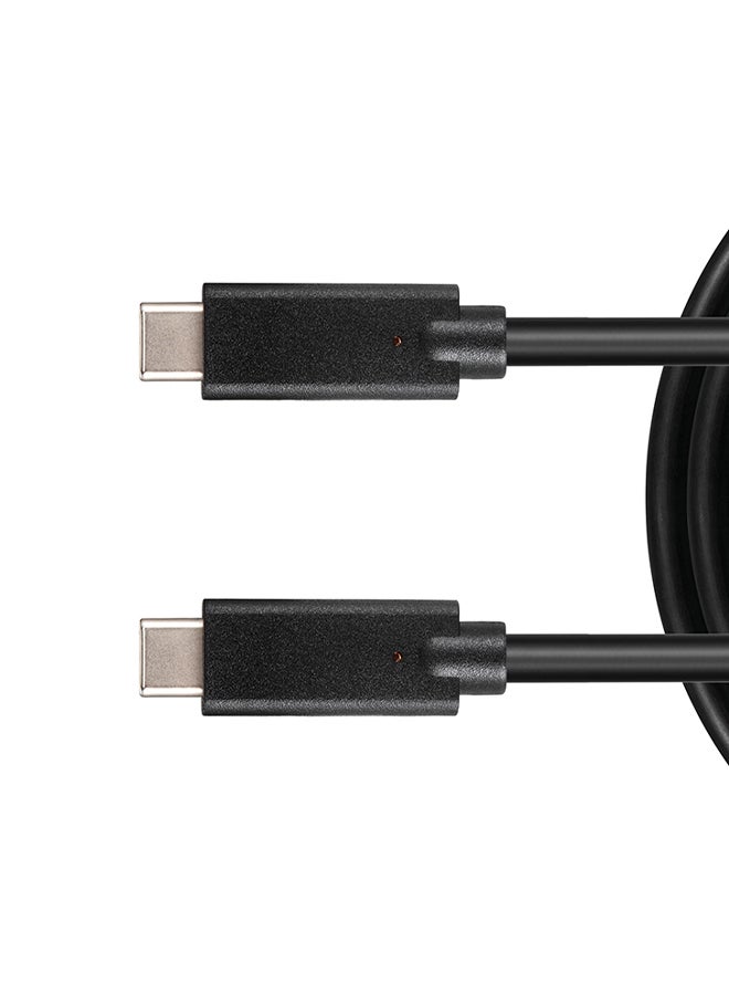 USB-C To USB-C Black