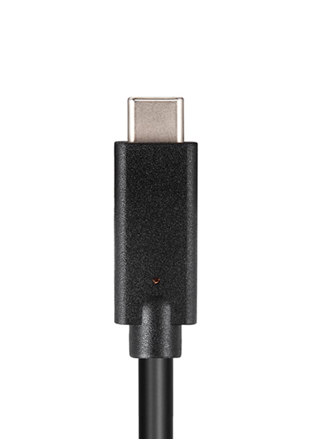 USB-C To USB-C Black