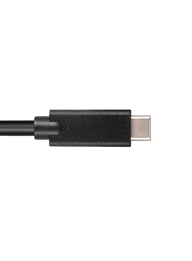USB-C To USB-C Black