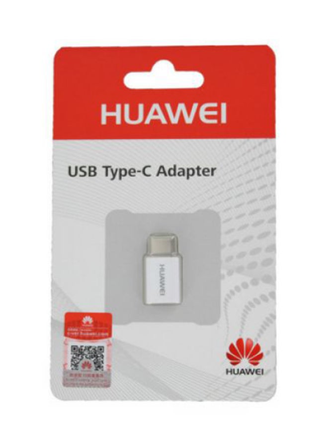 USB Type-C Adapter White