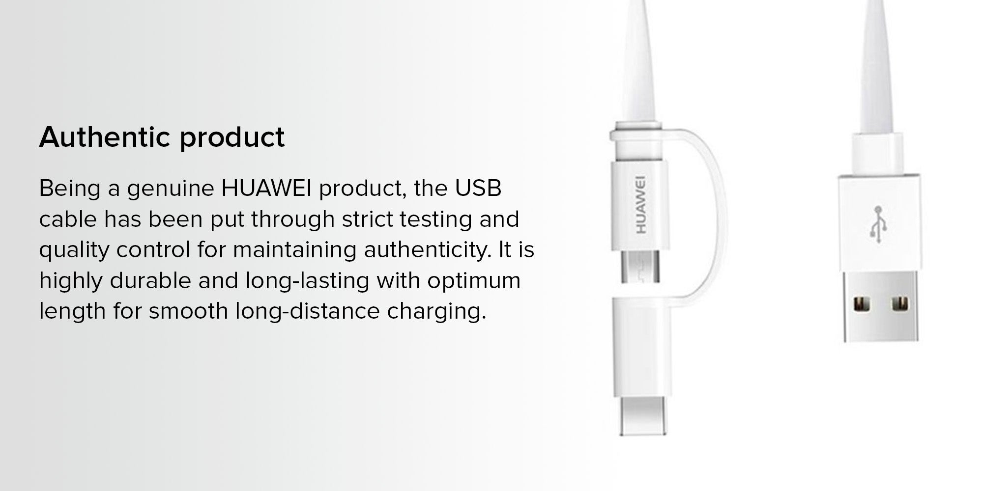 2 in 1 Micro USB and Type C Cable White/Silver