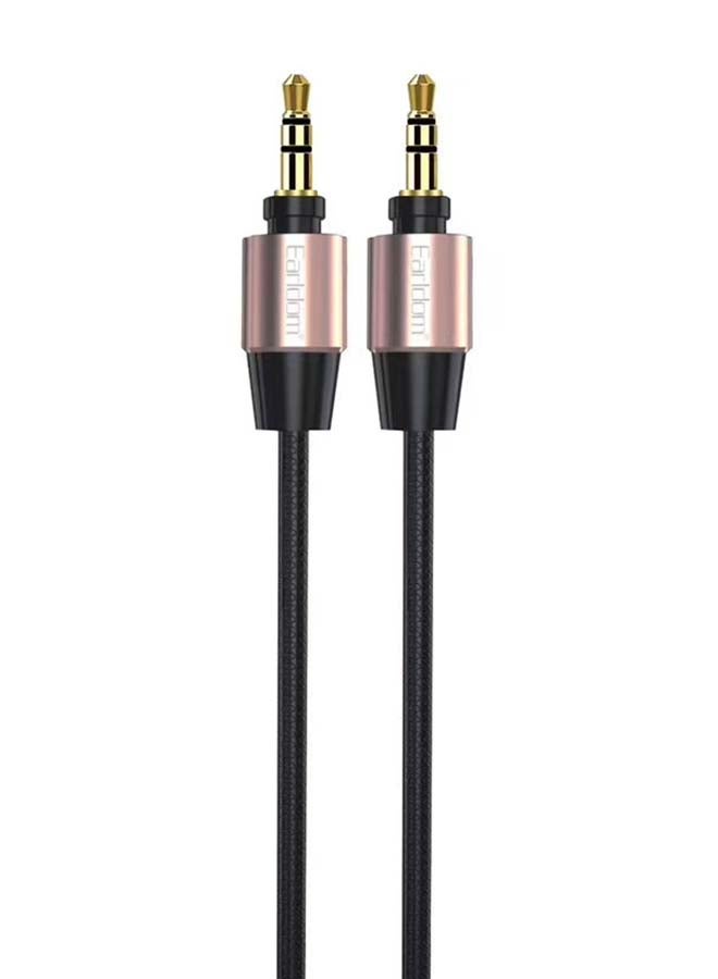 3.5mm To 3.5mm AUX Audio Cable Gold