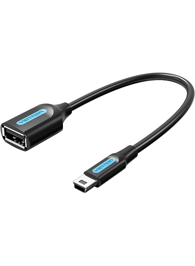 Mini USB OTG Cable Mini USB Male to Female USB OTG Adapter for Camera Mobile - CCTBB (USB 2.0 Mini-B to USB A)