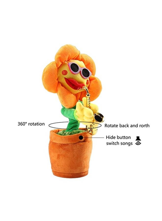 Singing And Dancing Sunflower Soft Plush Toy