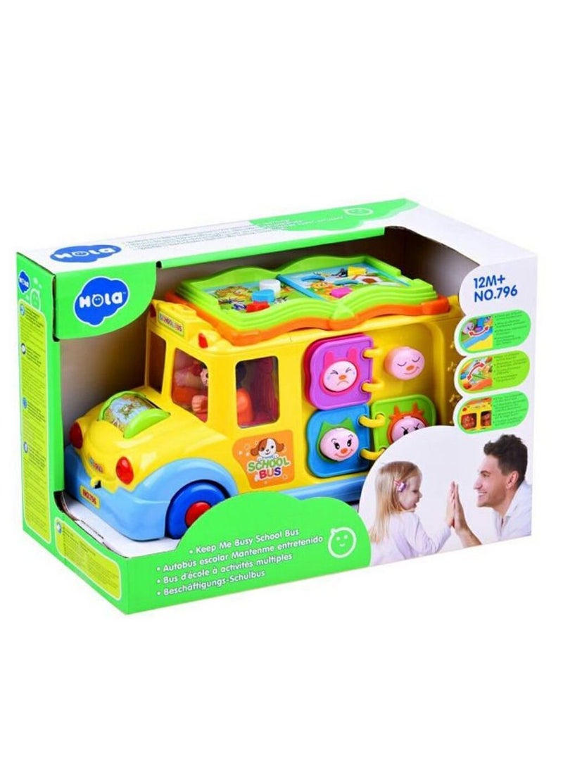 School Bus Activity Toy