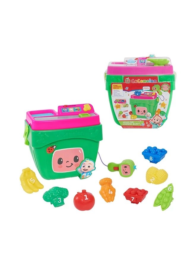 Cocomelon Veggie Fun Learning Basket