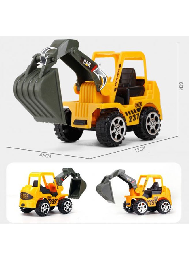 6-Piece Construction Vehicle Toy Set 13*6*4.5cm