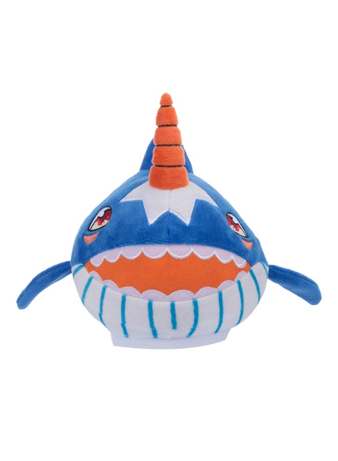 Narwhal Moveable Stuffed Baby Shark Toy