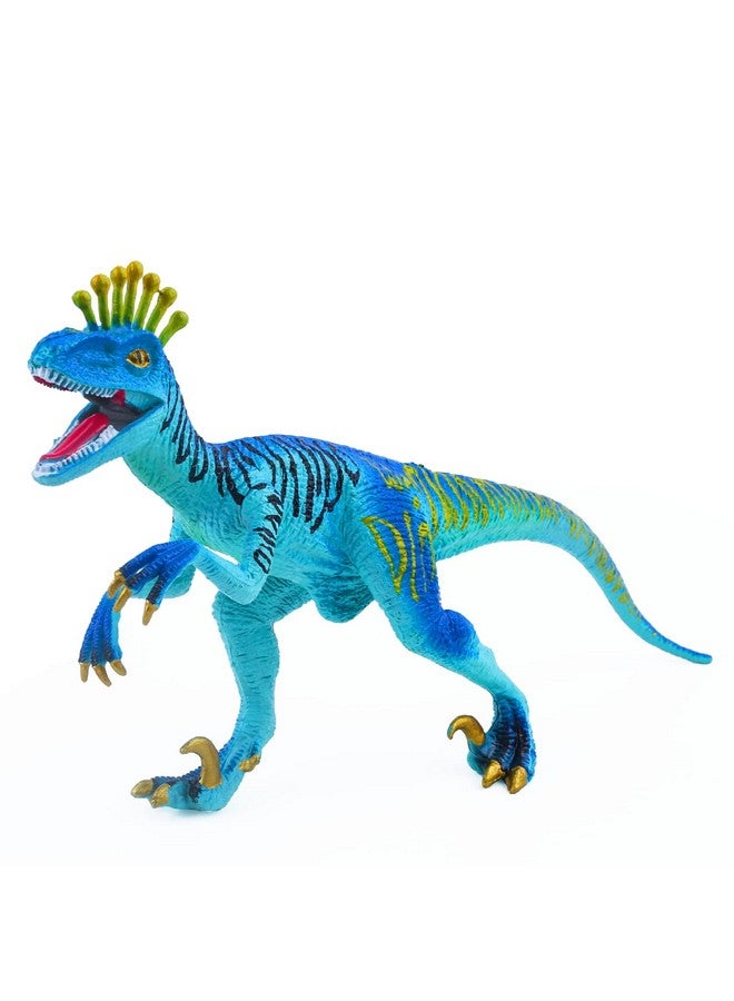 Dinosaur Figure Toys Triassic Jurassic Dinosaur Toy 7 Inch Educational Realistic Eoraptor Dinosaur Model Plastic Handpainted Dinosaur Figurine Toy For Dinosaur Party Cake Topper Decoration