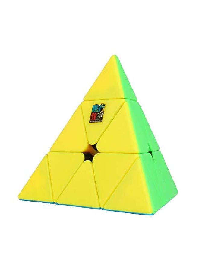 Moyu Mofang Jiaoshi Meilong Pyraminx Stickerless Magic Cube Cubing Classroom Meilong Pyramid Speed Cube