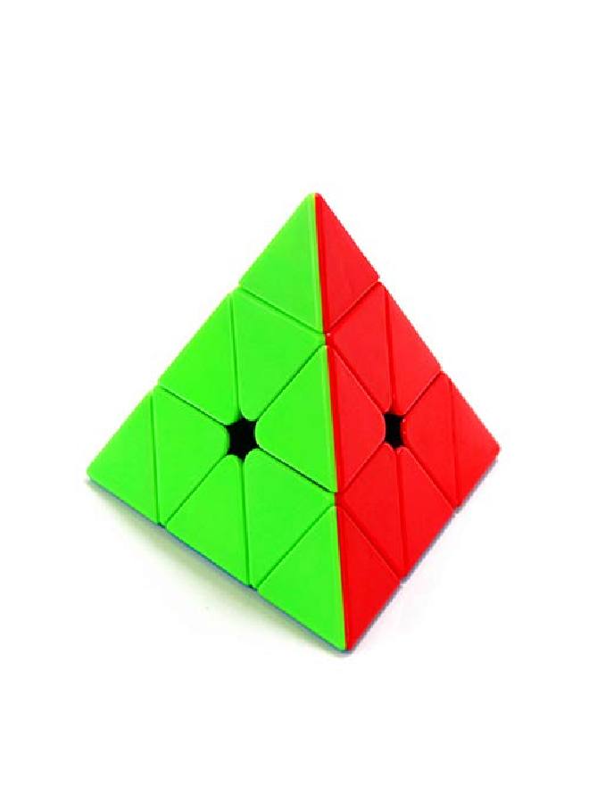 Moyu Mofang Jiaoshi Meilong Pyraminx Stickerless Magic Cube Cubing Classroom Meilong Pyramid Speed Cube