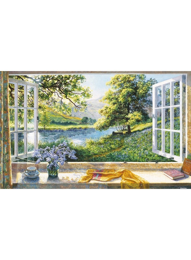 Puzzles For Adults 1000 Pieces Stephen Darbishire Bluebells Beautiful Plastic Puzzle For Home Decor Zero Dust Easy Storage [H2198]