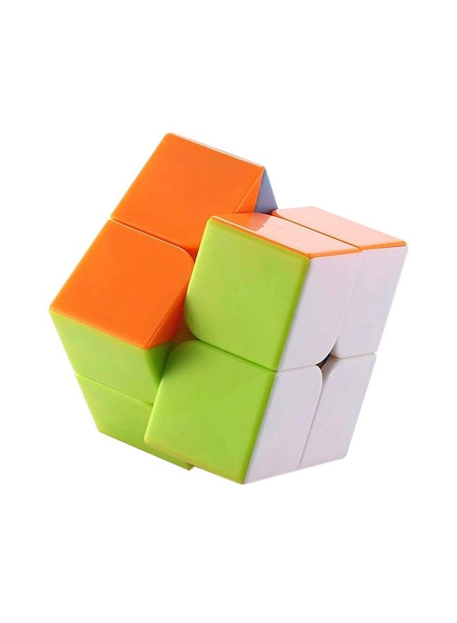 Speed Cube Colorful Stickerless 2X2X2 Magic Cube Puzzle Toy For Children & Adults By Ahyuan