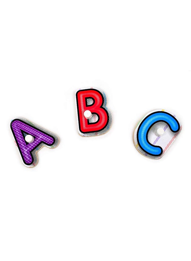 Wooden Alphabet Pegged Puzzle Educational Toys