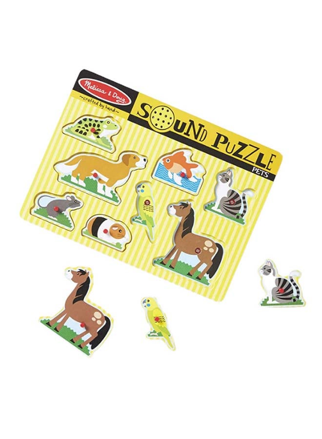 Pets Sound Puzzle Set 730