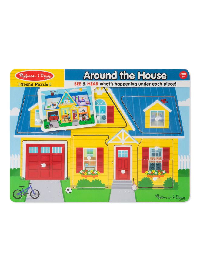 8-Piece Around the House Sound Puzzle