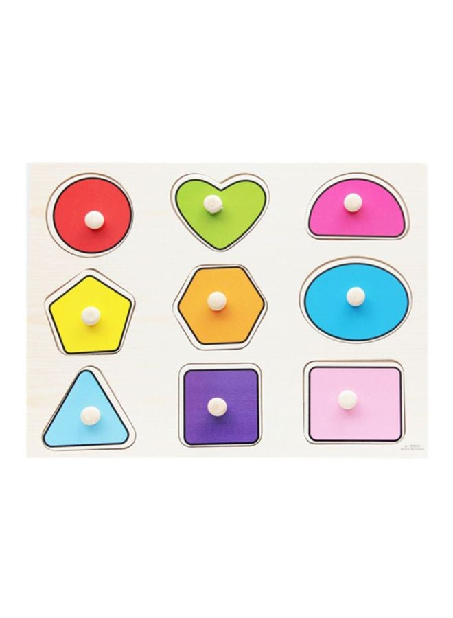 Educational Wooden Puzzle Set 30x22x0.5cm