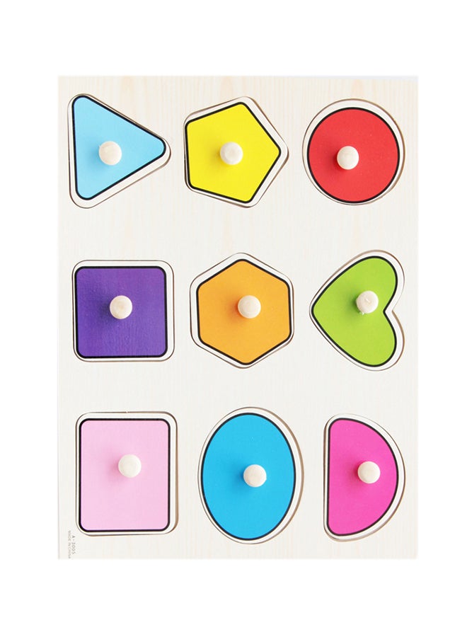 Educational Wooden Puzzle Set 30x22x0.5cm