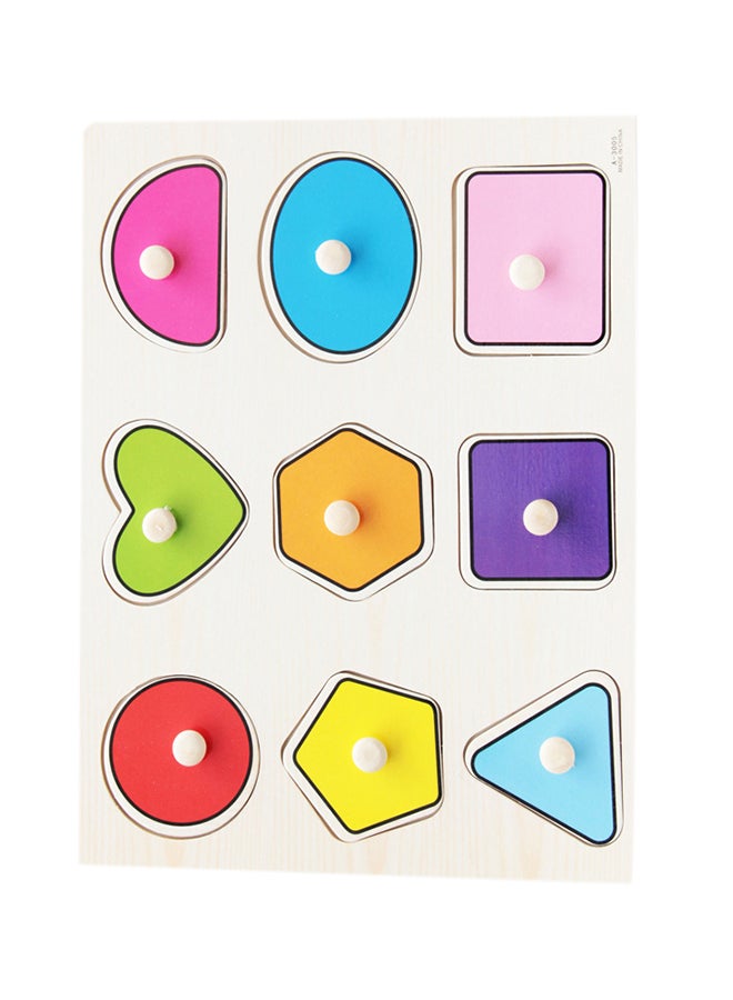 Educational Wooden Puzzle Set 30x22x0.5cm