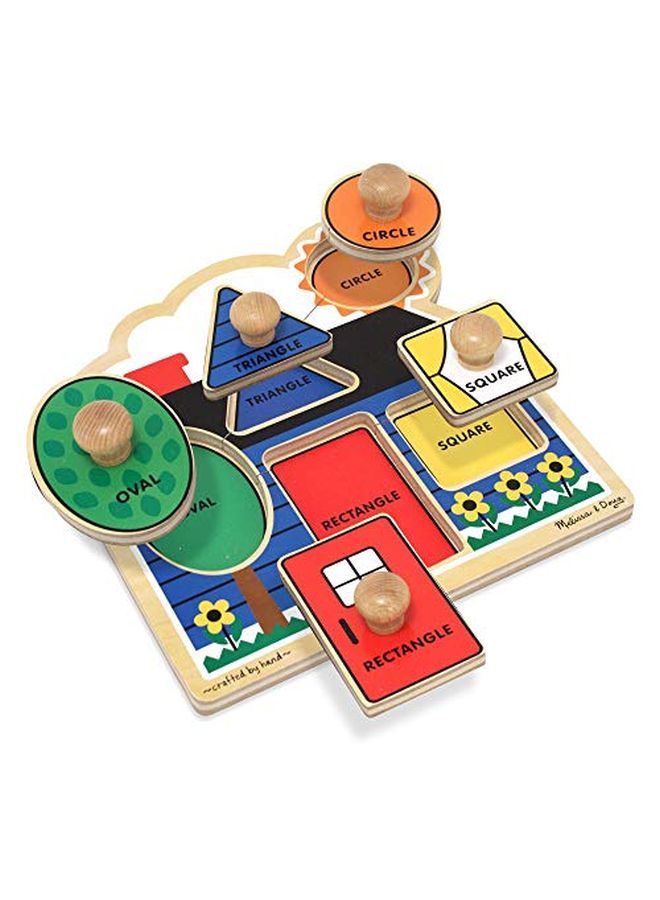 First Ss Jumbo Knob Wooden Puzzle