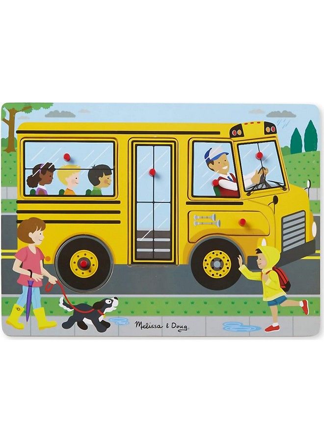 The Wheels On The Bus: 6Piece Sound Puzzle Bundle With 1 M&D Scratch Fun Minipad (07399)