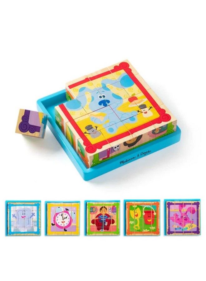 Blue'S Clues & You! Wooden Cube Puzzle (16 Pieces)