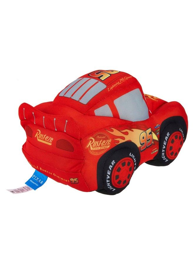 Disney And Pixar Cars 10 Inch Lightning Mcqueen Talking Plush Toy Car With 10 Sounds