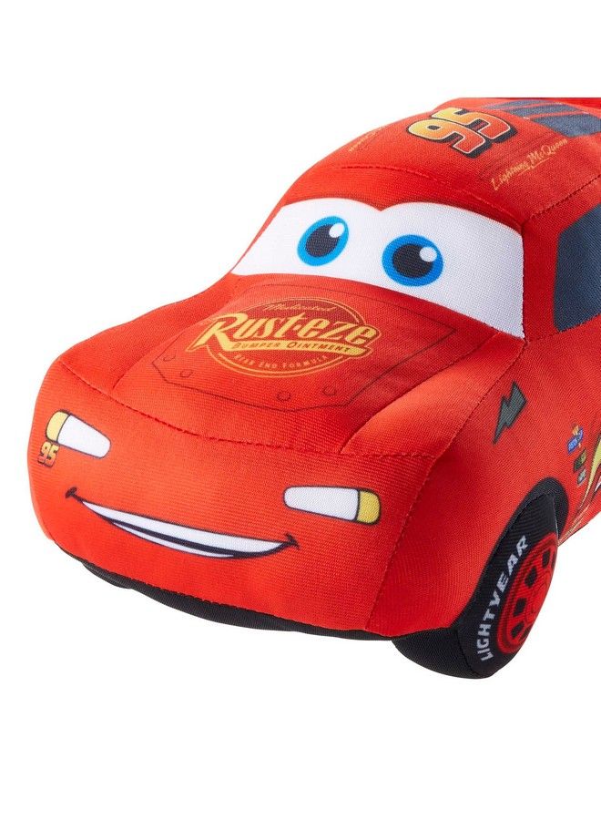 Disney And Pixar Cars 10 Inch Lightning Mcqueen Talking Plush Toy Car With 10 Sounds