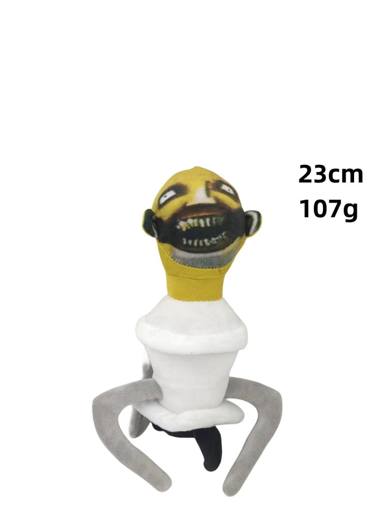 Zombie Toilet Man Plush Toy Doll Anime Skibidi Toilet Cartoon Cute Character Soft Doll For Kids