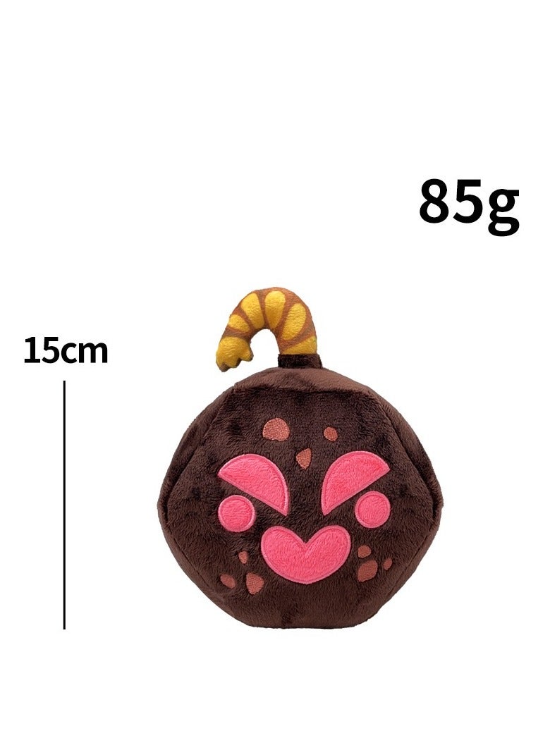 Roblox Blox Fruit Plush Toy Bomb box 15 Cm Gift For Fans Girls And Boys