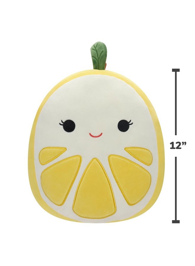 Flipamallows Original 12Inch Yellow Lemon And Lemonade Mediumsized Ultrasoft Official Jazwares Plush