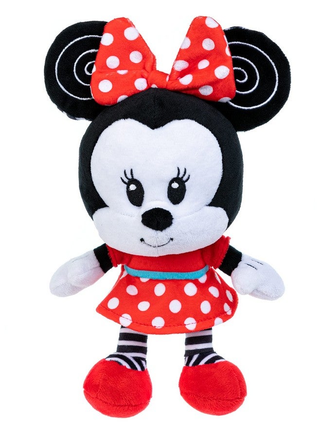 Disney Baby Minnie Black And White High Contrast Crinkle Plush Boys And Girls Ages 0+ (81263)