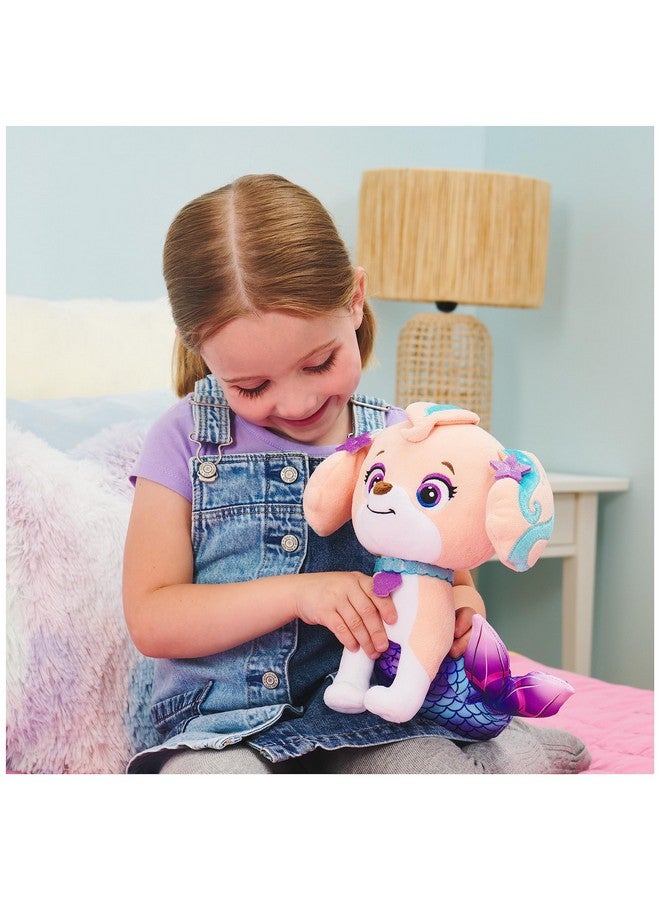 Paw Patrol Coral Merpup Plush Official Toy From The Hit Preschool Show Stuffed Animal For Ages 1 And Up 9”