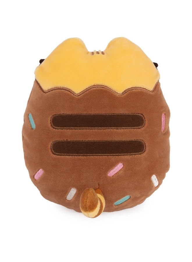 Pusheen Chocolate Dipped Cookie Squisheen Stuffed Animal For Ages 8 And Up Brownyellow 6”