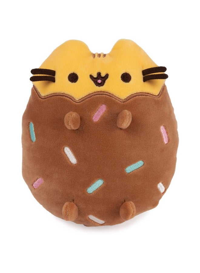 Pusheen Chocolate Dipped Cookie Squisheen Stuffed Animal For Ages 8 And Up Brownyellow 6”