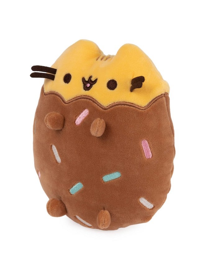 Pusheen Chocolate Dipped Cookie Squisheen Stuffed Animal For Ages 8 And Up Brownyellow 6”