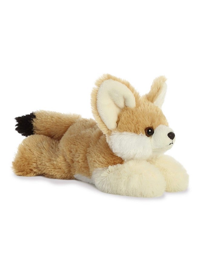 ® Adorable Mini Flopsie™ Frisky Fennec Fox™ Stuffed Animal Playful Ease Timeless Companions Brown 8 Inches