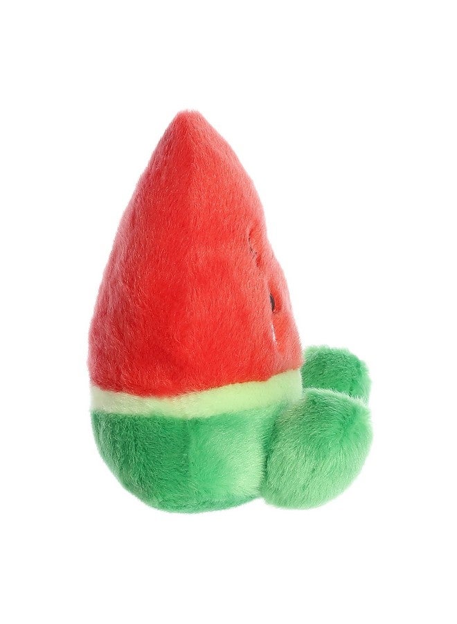 ® Adorable Palm Pals™ Sandy Watermelon™ Stuffed Animal Pocketsized Fun Onthego Play Red 5 Inches